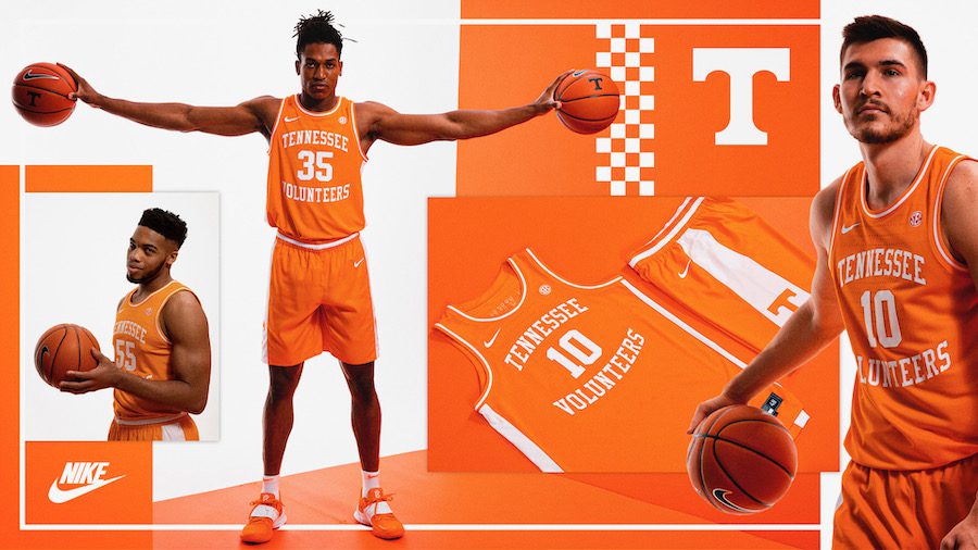 LOOK Tennessee basketball unveils new allorange uniform
