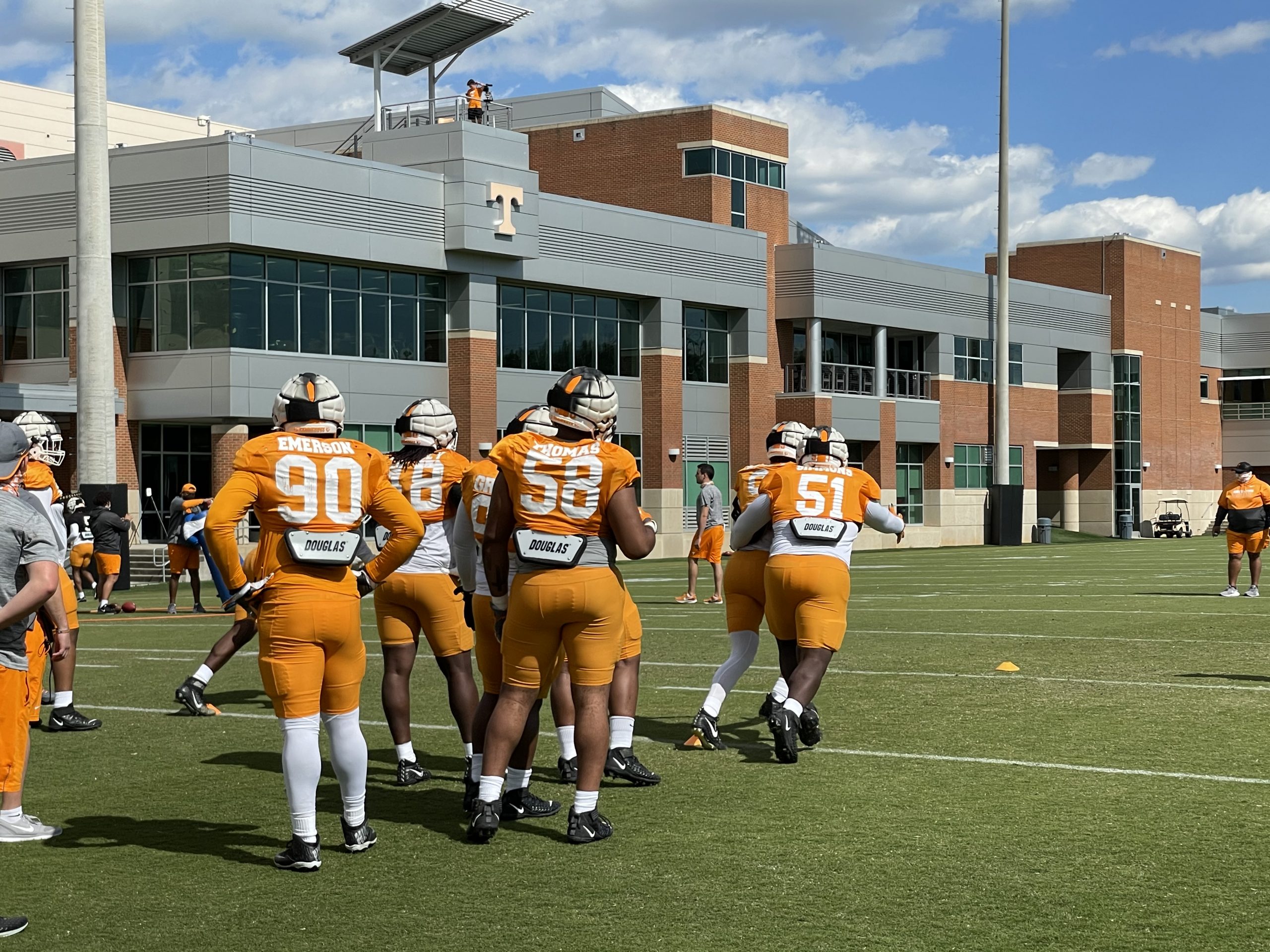 Watch Tennessee Spring Practice Highlights And Observations Rocky