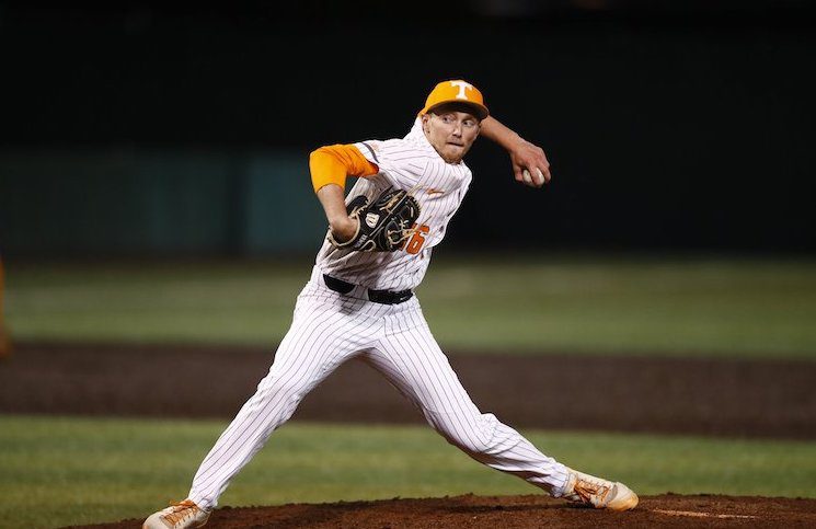 Preseason All-American pitcher Blade Tidwell sidelined by shoulder