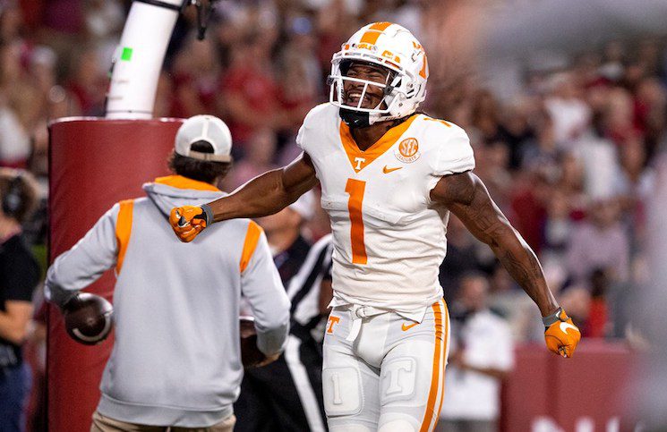 PHOTOS: Former Tennessee Vol Velus Jones at the NFL Scouting Combine