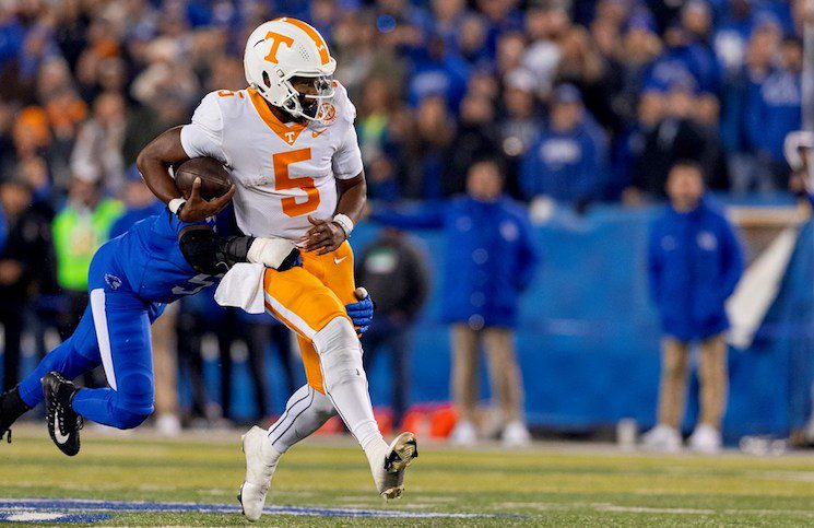 Tennessee Football on Instagram: “RECORD BOOKS. Hendon Hooker has