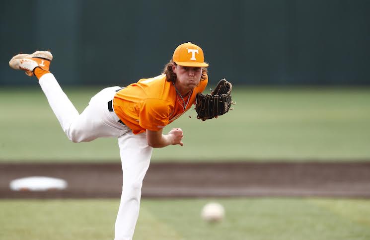 Zander Sechrist reacts to Vols' win over Wofford