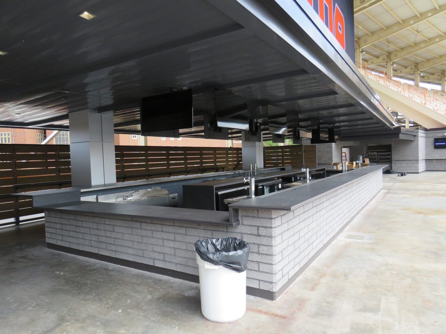 LOOK: Neyland Stadium Upper North Social Deck Renovations | Rocky Top ...