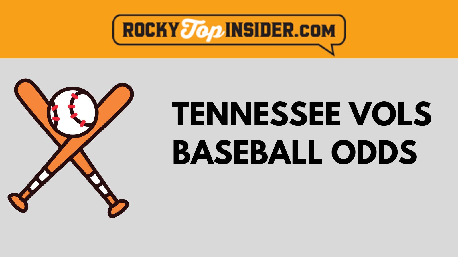 Tennessee vs. Florida Baseball Odds Vols Favored in Game 2 vs. No. 2