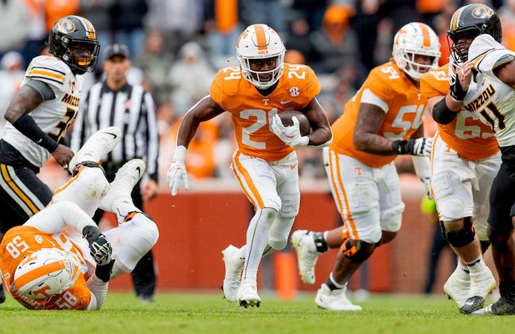 Tennessee running back energized for season ahead