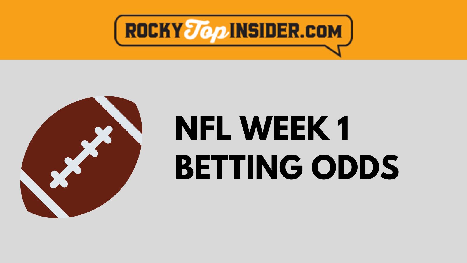 NFL Week 1 Betting Odds: Chiefs Favored While Jets Catch Points