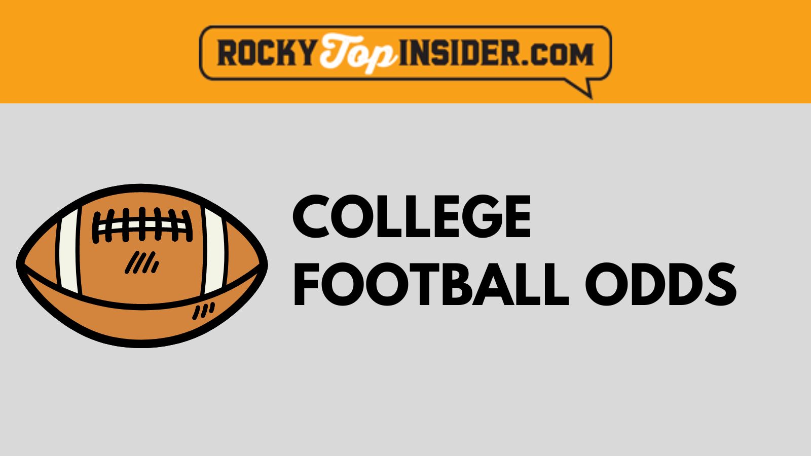 College Football Week 1 Betting Online - NCAA Football Odds