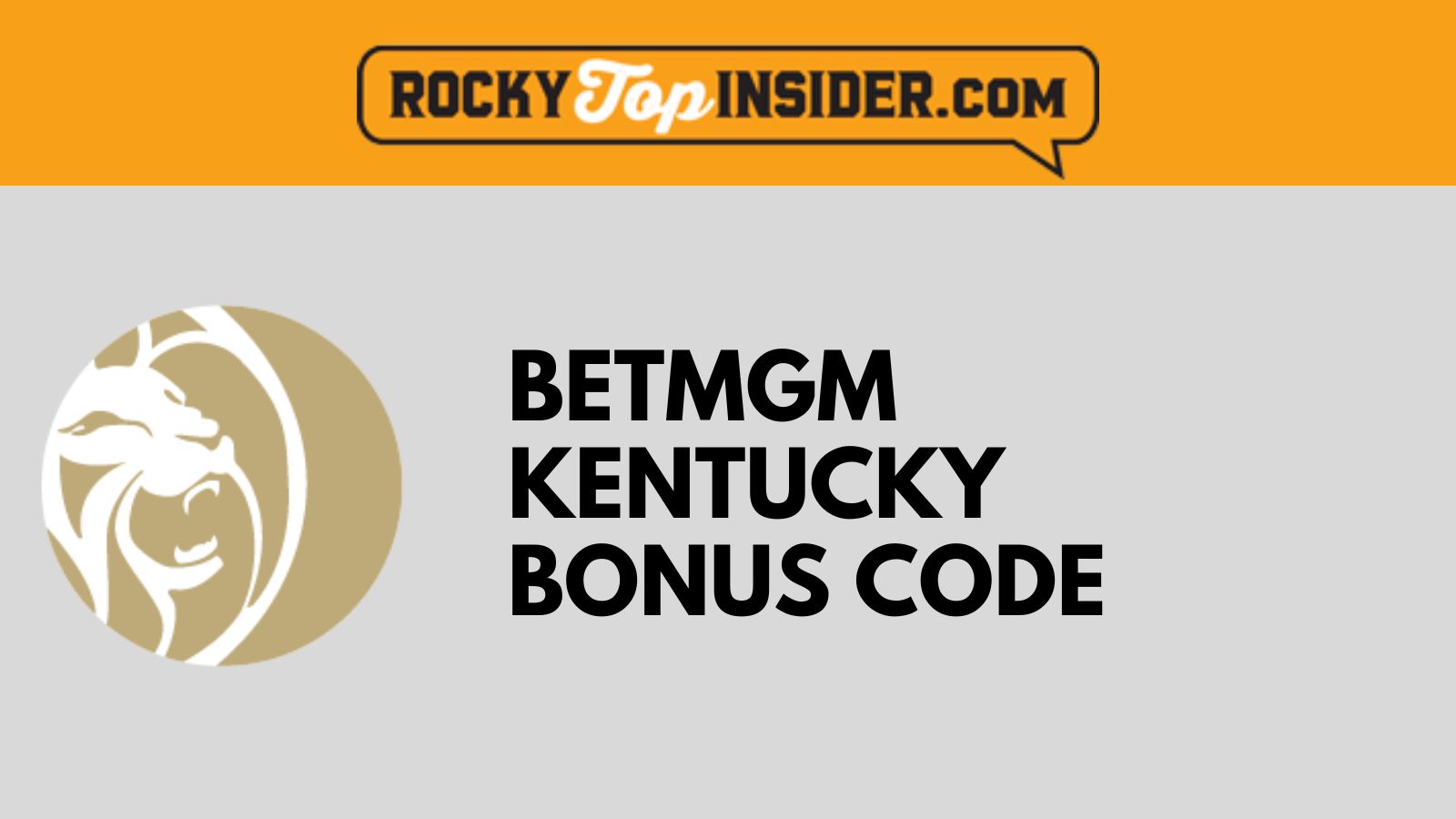 BetMGM Kentucky Bonus Code For $100 In Bonus Bets