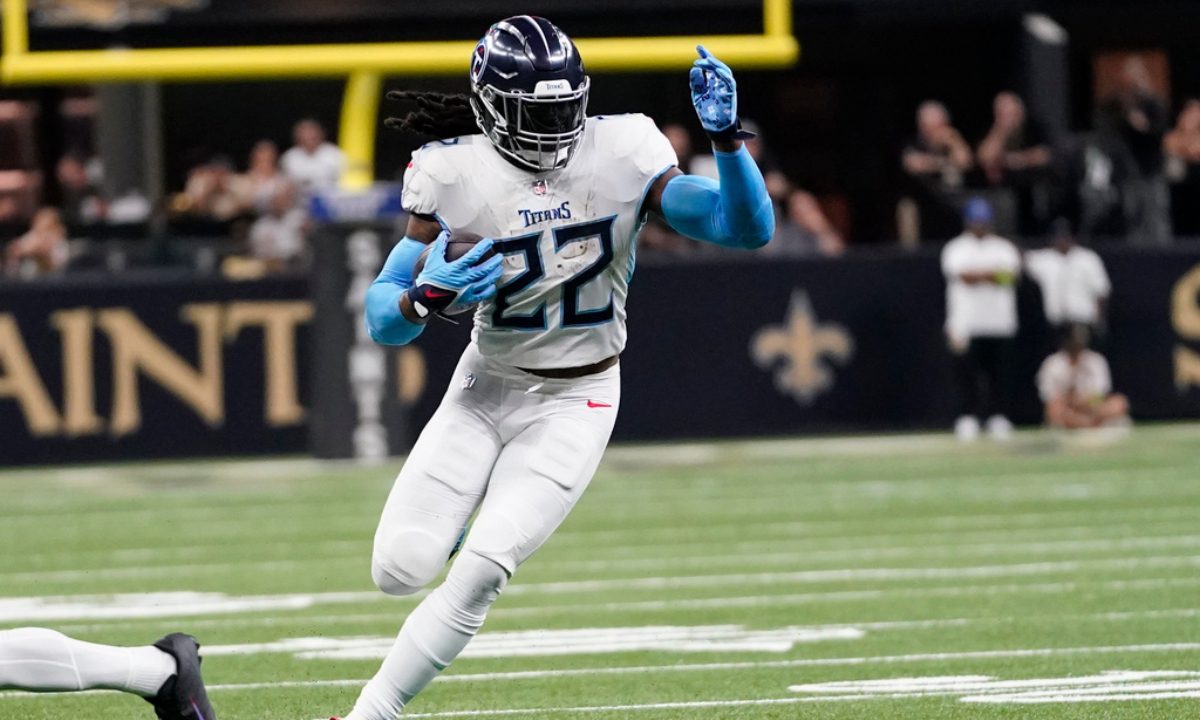 Titans prop bets vs. Saints 2023 Week 1 Derrick Henry Ryan