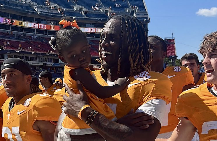 Joe Milton III Shares Tender Moment With His Little Sister After Vols'  Victory on Saturday