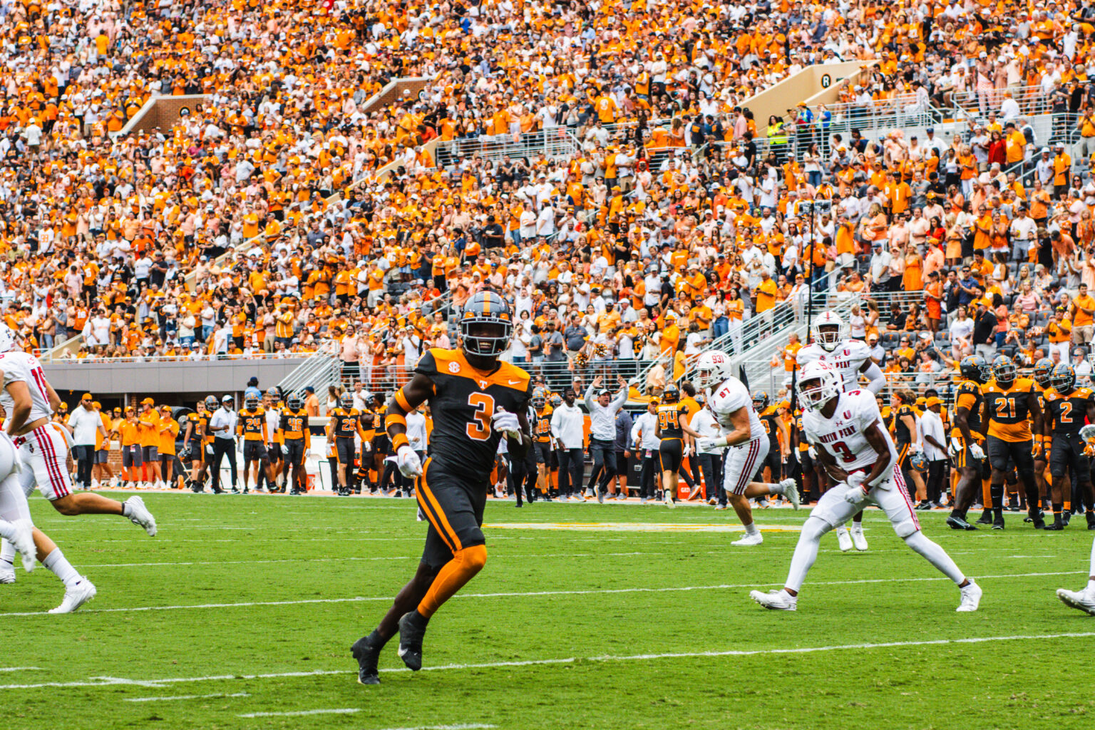 Photo Gallery Tennessee Defeats Austin Peay At Neyland Stadium Rocky