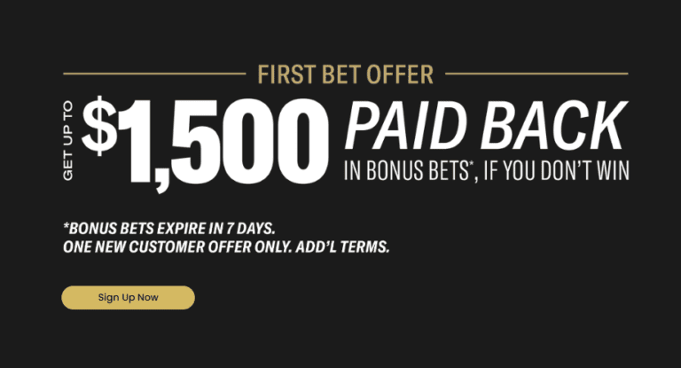 BetMGM bonus code ROCKYBET for $1,500 first bet back offer