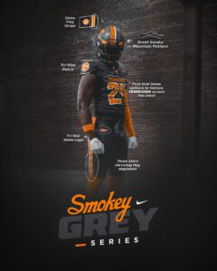 Tennessee football uniforms