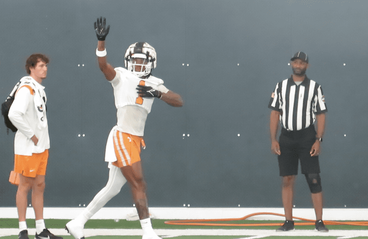 Tennessee football practice highlights