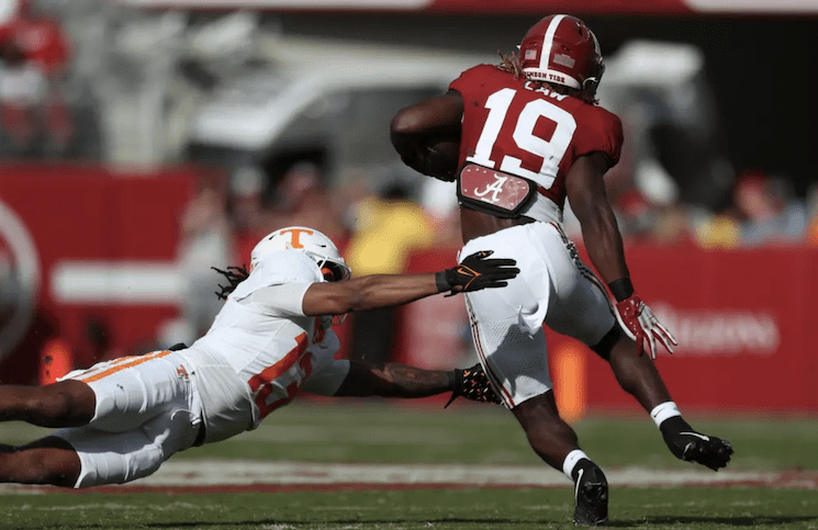 Alabama Wide Receiver With Season Best Games Against Tennessee Enters Transfer Portal | Rocky Top Insider